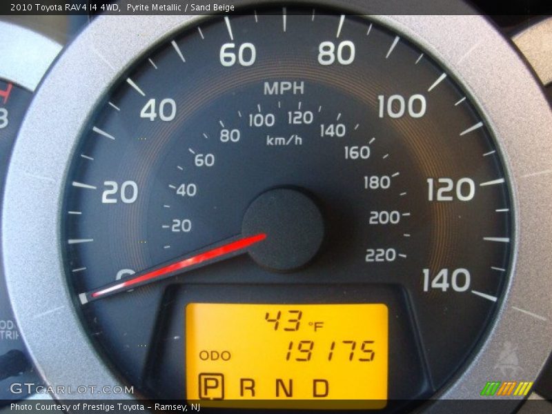 Pyrite Metallic / Sand Beige 2010 Toyota RAV4 I4 4WD