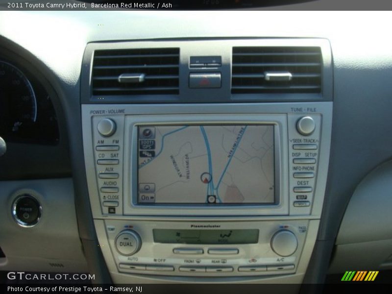 Barcelona Red Metallic / Ash 2011 Toyota Camry Hybrid
