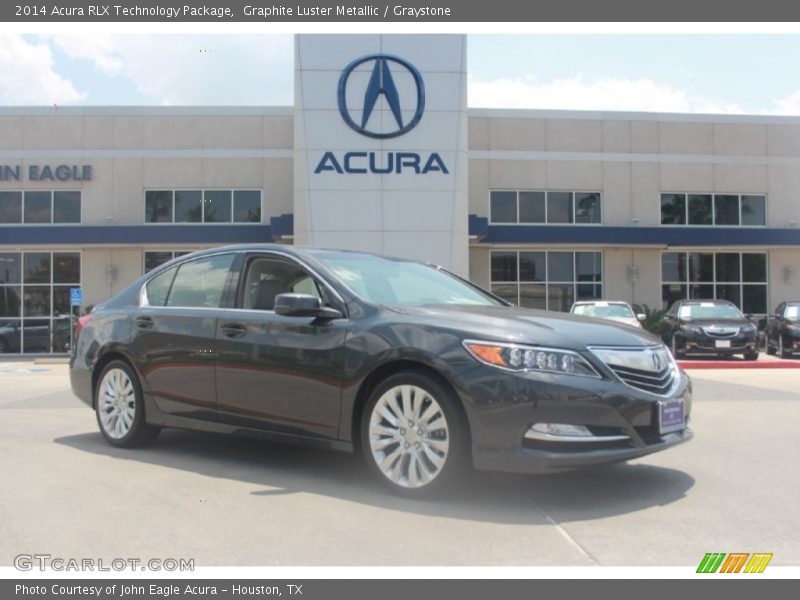 Graphite Luster Metallic / Graystone 2014 Acura RLX Technology Package