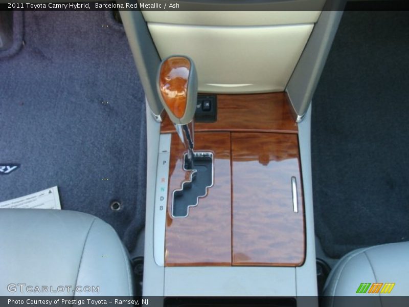 Barcelona Red Metallic / Ash 2011 Toyota Camry Hybrid