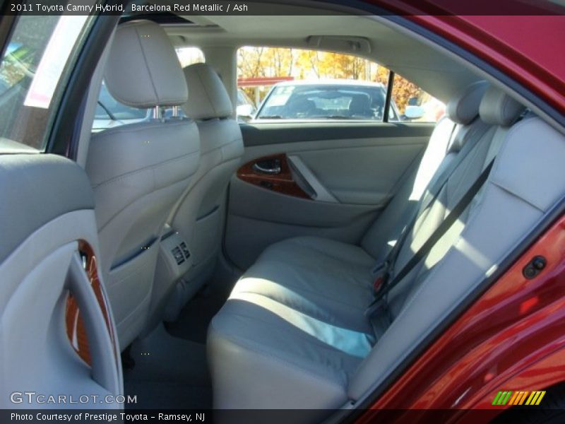 Barcelona Red Metallic / Ash 2011 Toyota Camry Hybrid