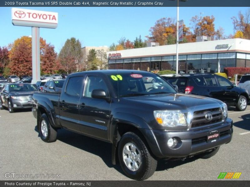 Magnetic Gray Metallic / Graphite Gray 2009 Toyota Tacoma V6 SR5 Double Cab 4x4
