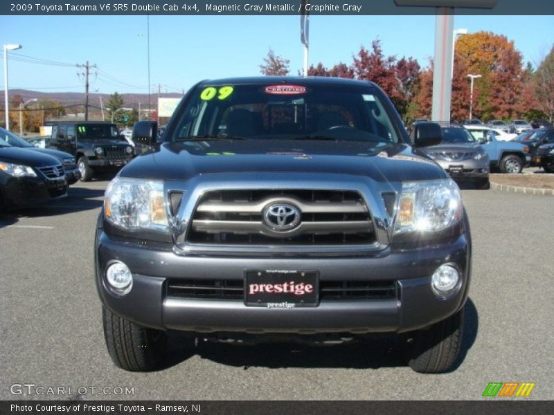 Magnetic Gray Metallic / Graphite Gray 2009 Toyota Tacoma V6 SR5 Double Cab 4x4