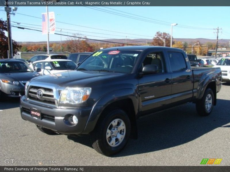 Magnetic Gray Metallic / Graphite Gray 2009 Toyota Tacoma V6 SR5 Double Cab 4x4