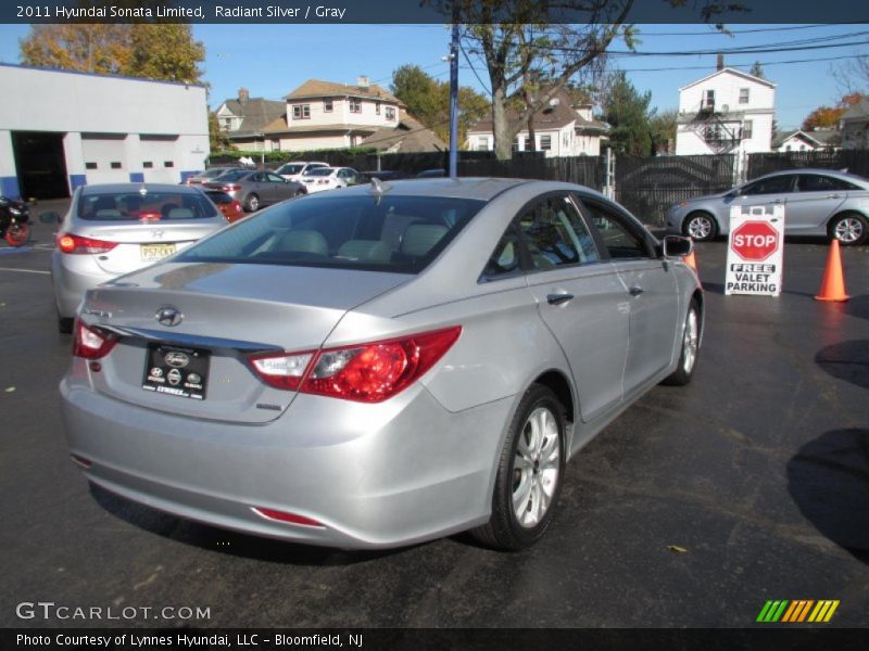 Radiant Silver / Gray 2011 Hyundai Sonata Limited