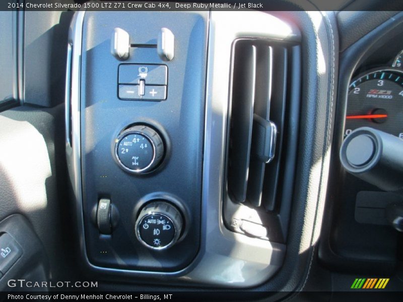 Deep Ruby Metallic / Jet Black 2014 Chevrolet Silverado 1500 LTZ Z71 Crew Cab 4x4
