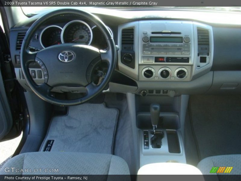 Magnetic Gray Metallic / Graphite Gray 2009 Toyota Tacoma V6 SR5 Double Cab 4x4