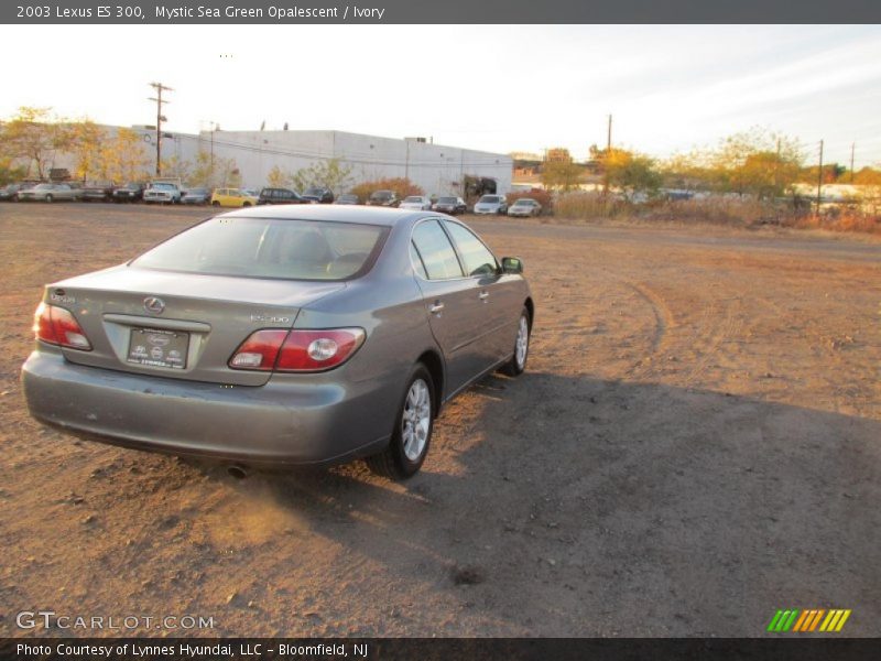 Mystic Sea Green Opalescent / Ivory 2003 Lexus ES 300