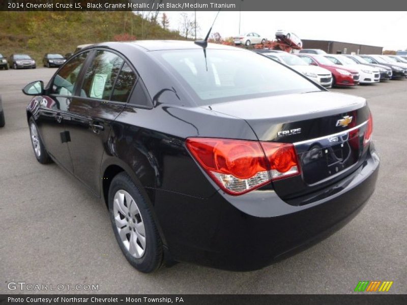 Black Granite Metallic / Jet Black/Medium Titanium 2014 Chevrolet Cruze LS