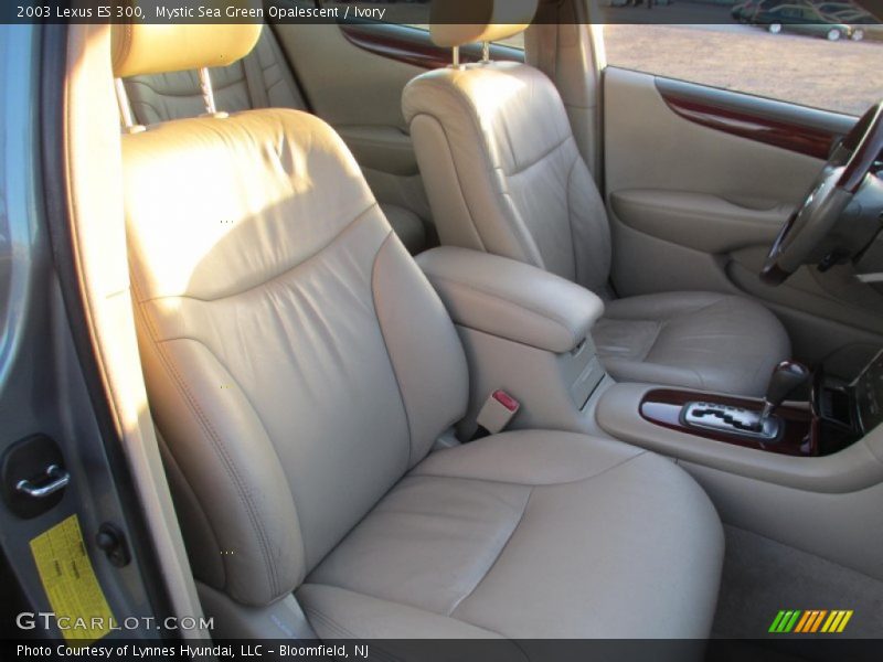 Mystic Sea Green Opalescent / Ivory 2003 Lexus ES 300
