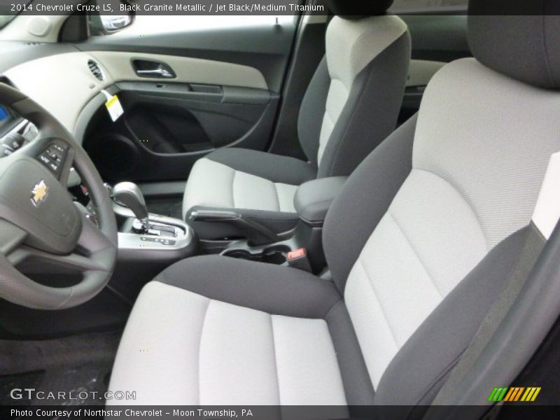Black Granite Metallic / Jet Black/Medium Titanium 2014 Chevrolet Cruze LS