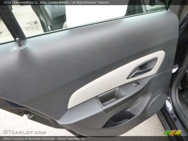 Black Granite Metallic / Jet Black/Medium Titanium 2014 Chevrolet Cruze LS