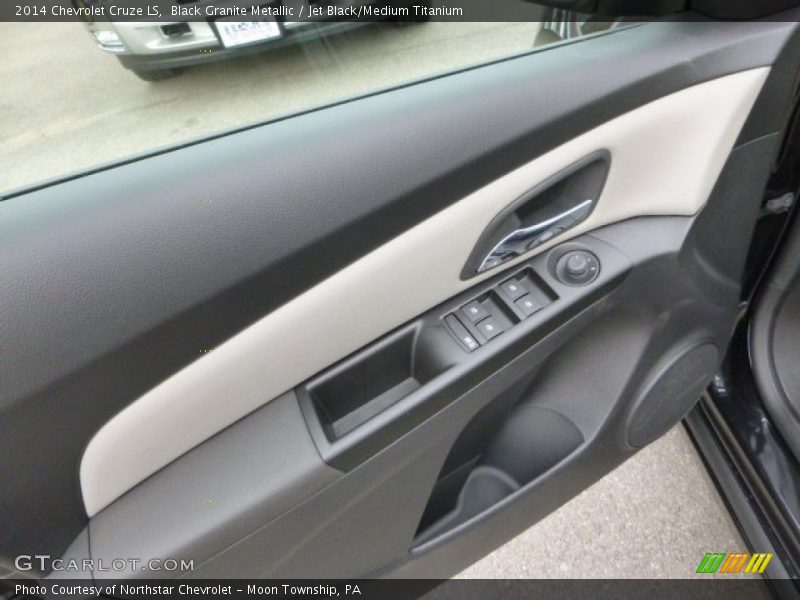 Black Granite Metallic / Jet Black/Medium Titanium 2014 Chevrolet Cruze LS
