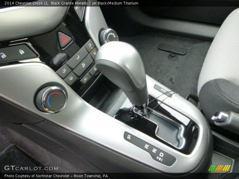 Black Granite Metallic / Jet Black/Medium Titanium 2014 Chevrolet Cruze LS