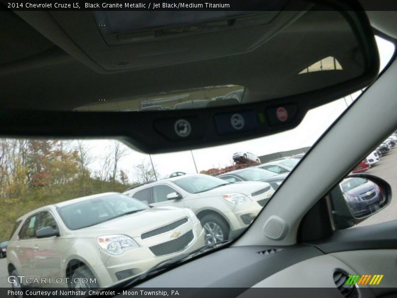 Black Granite Metallic / Jet Black/Medium Titanium 2014 Chevrolet Cruze LS