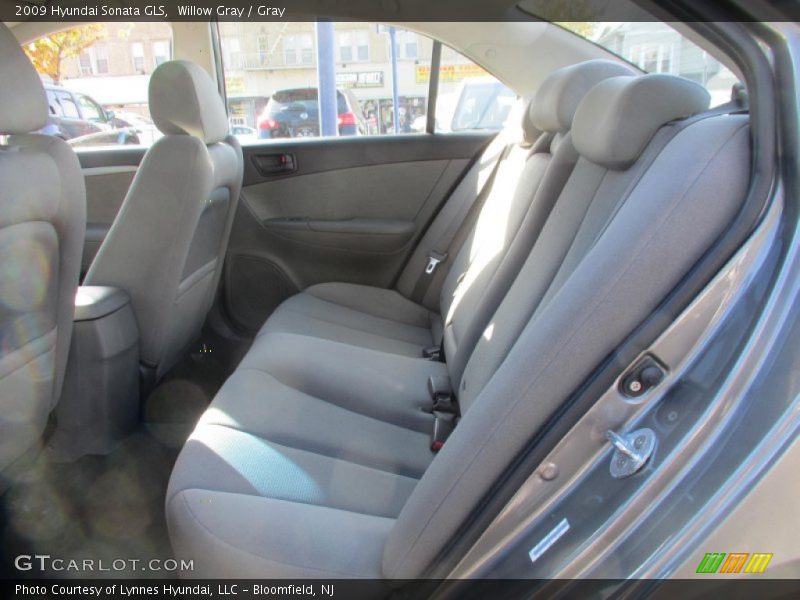 Willow Gray / Gray 2009 Hyundai Sonata GLS