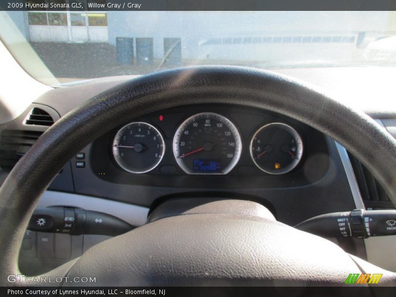 Willow Gray / Gray 2009 Hyundai Sonata GLS