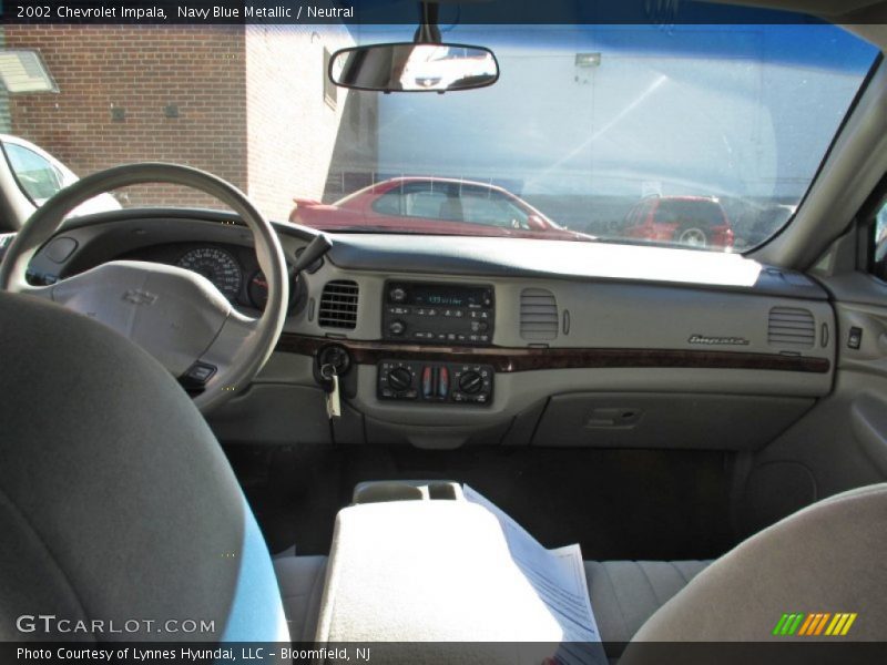 Navy Blue Metallic / Neutral 2002 Chevrolet Impala