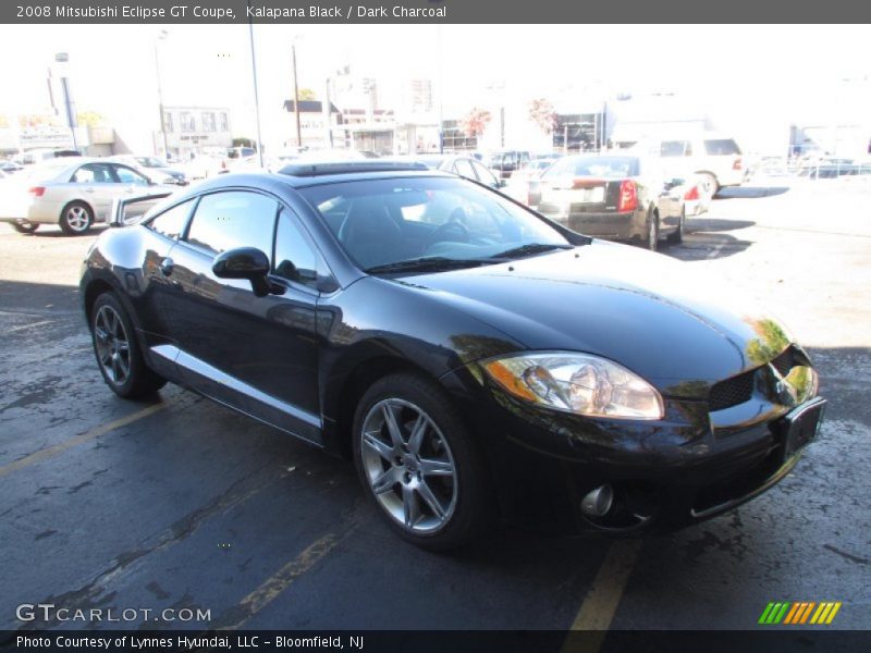 Kalapana Black / Dark Charcoal 2008 Mitsubishi Eclipse GT Coupe