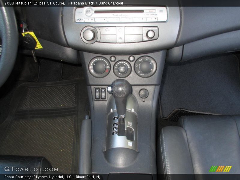 Controls of 2008 Eclipse GT Coupe