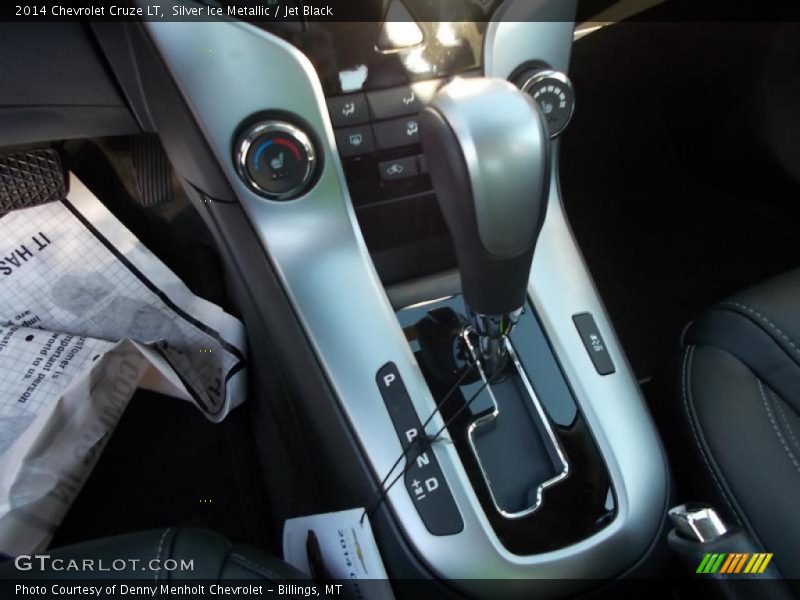 Silver Ice Metallic / Jet Black 2014 Chevrolet Cruze LT