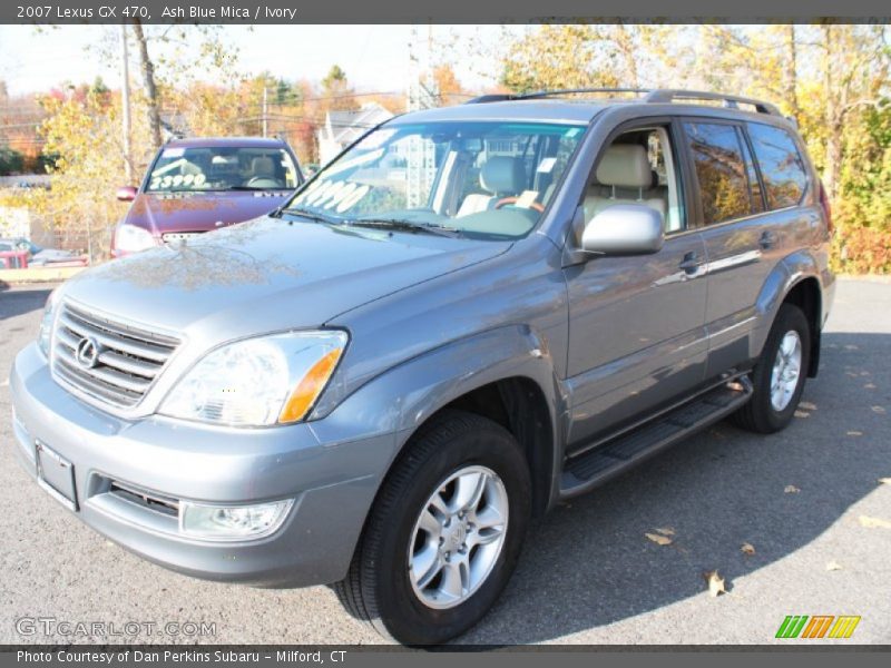 Ash Blue Mica / Ivory 2007 Lexus GX 470
