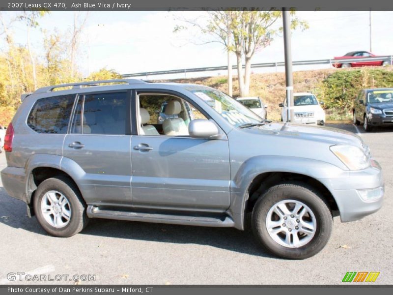 Ash Blue Mica / Ivory 2007 Lexus GX 470