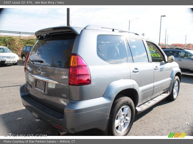 Ash Blue Mica / Ivory 2007 Lexus GX 470