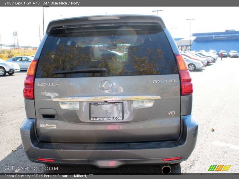 Ash Blue Mica / Ivory 2007 Lexus GX 470