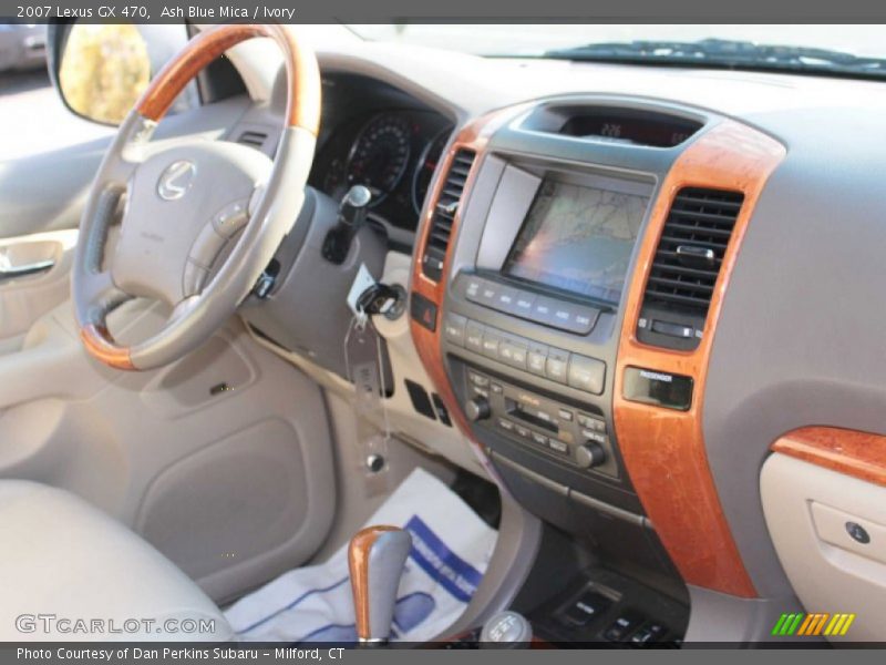 Ash Blue Mica / Ivory 2007 Lexus GX 470