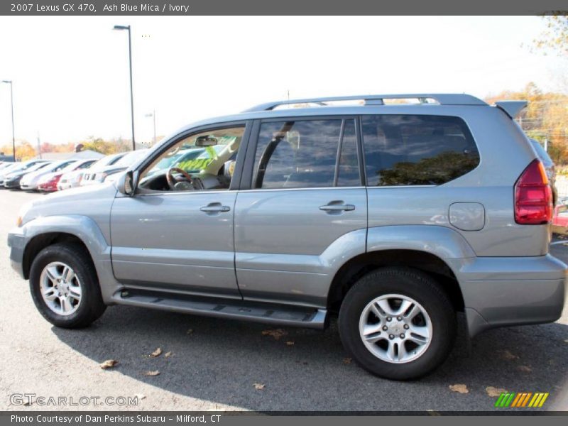 Ash Blue Mica / Ivory 2007 Lexus GX 470