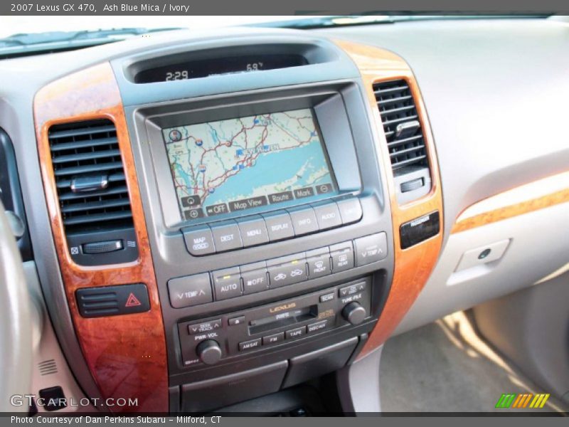 Ash Blue Mica / Ivory 2007 Lexus GX 470