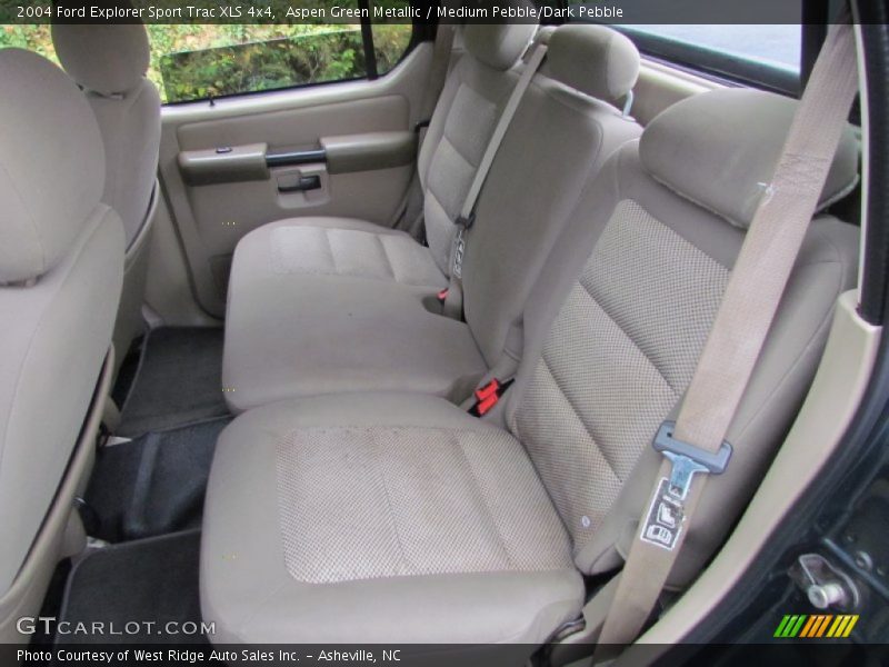 Aspen Green Metallic / Medium Pebble/Dark Pebble 2004 Ford Explorer Sport Trac XLS 4x4