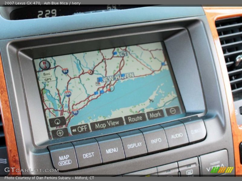 Ash Blue Mica / Ivory 2007 Lexus GX 470