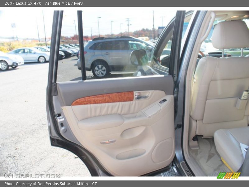 Ash Blue Mica / Ivory 2007 Lexus GX 470