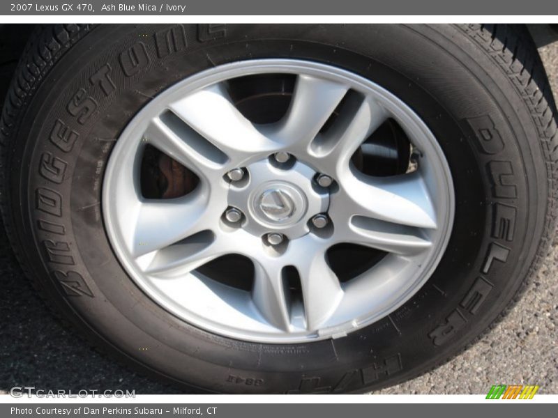 Ash Blue Mica / Ivory 2007 Lexus GX 470