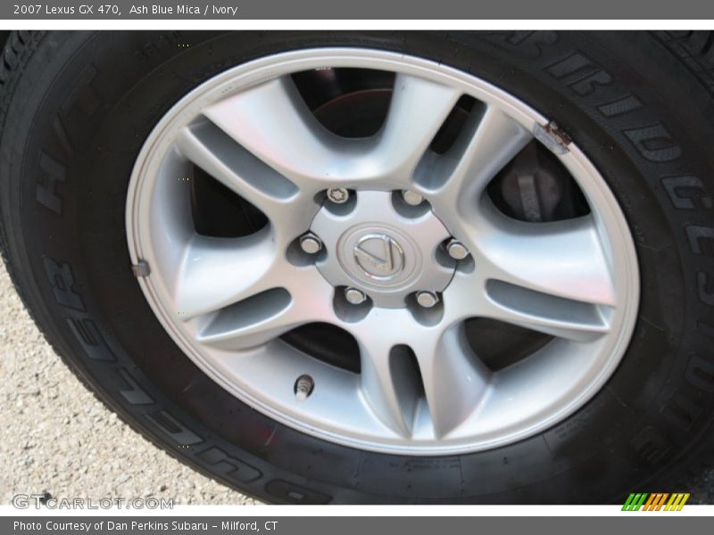 Ash Blue Mica / Ivory 2007 Lexus GX 470