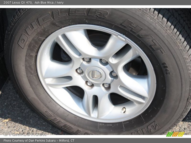 Ash Blue Mica / Ivory 2007 Lexus GX 470