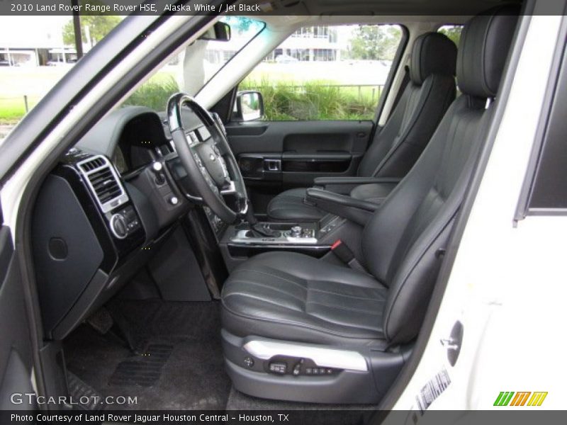 Alaska White / Jet Black 2010 Land Rover Range Rover HSE