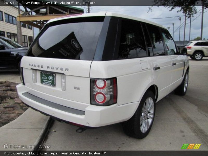 Alaska White / Jet Black 2010 Land Rover Range Rover HSE