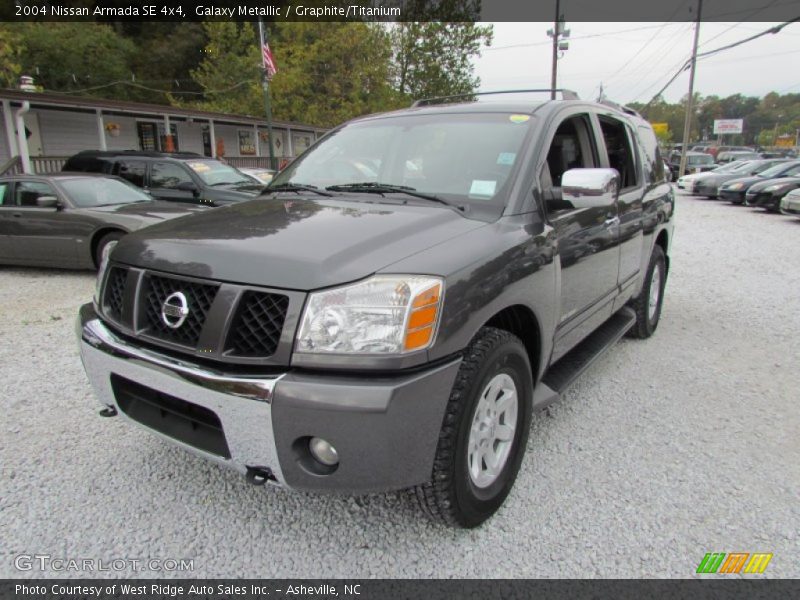 Galaxy Metallic / Graphite/Titanium 2004 Nissan Armada SE 4x4