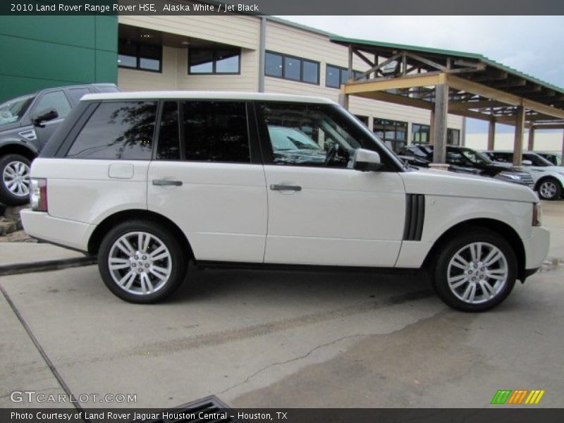 Alaska White / Jet Black 2010 Land Rover Range Rover HSE