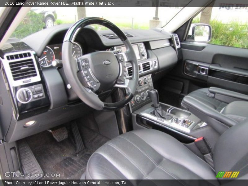 Alaska White / Jet Black 2010 Land Rover Range Rover HSE
