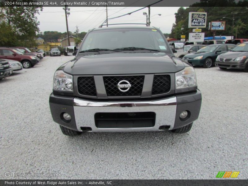 Galaxy Metallic / Graphite/Titanium 2004 Nissan Armada SE 4x4