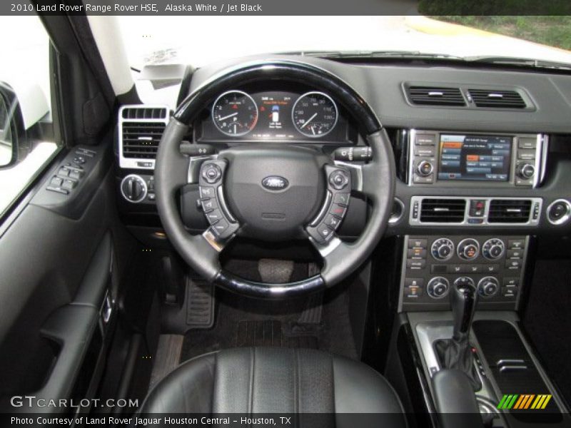 Alaska White / Jet Black 2010 Land Rover Range Rover HSE