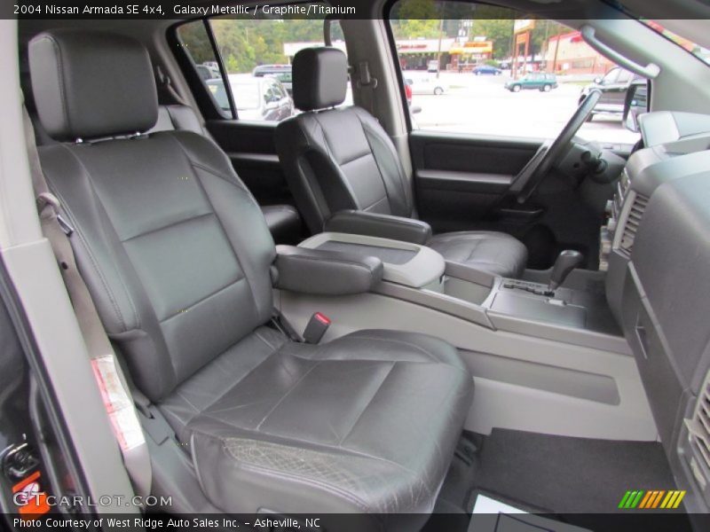 Galaxy Metallic / Graphite/Titanium 2004 Nissan Armada SE 4x4