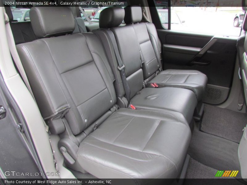 Galaxy Metallic / Graphite/Titanium 2004 Nissan Armada SE 4x4