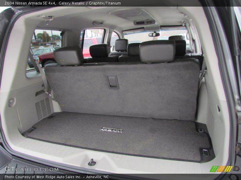 Galaxy Metallic / Graphite/Titanium 2004 Nissan Armada SE 4x4