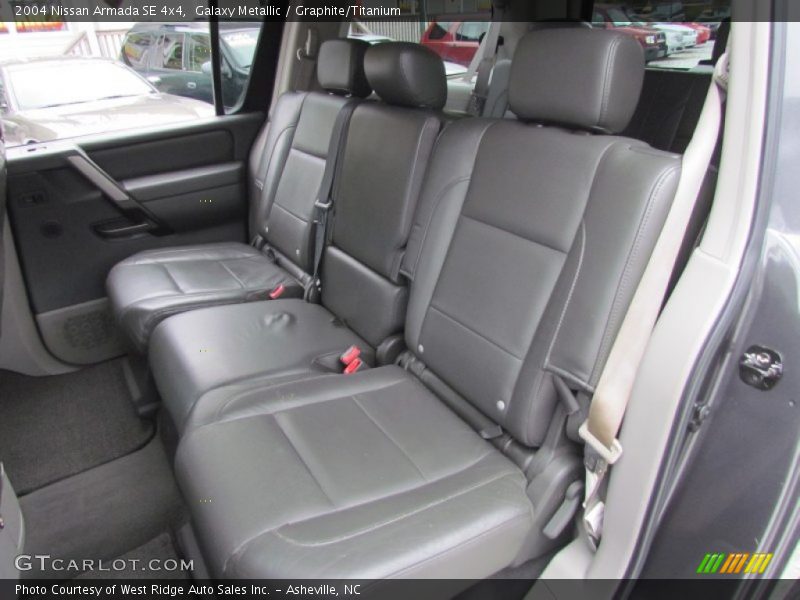 Galaxy Metallic / Graphite/Titanium 2004 Nissan Armada SE 4x4