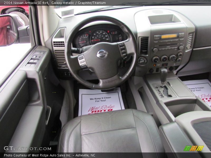 Galaxy Metallic / Graphite/Titanium 2004 Nissan Armada SE 4x4